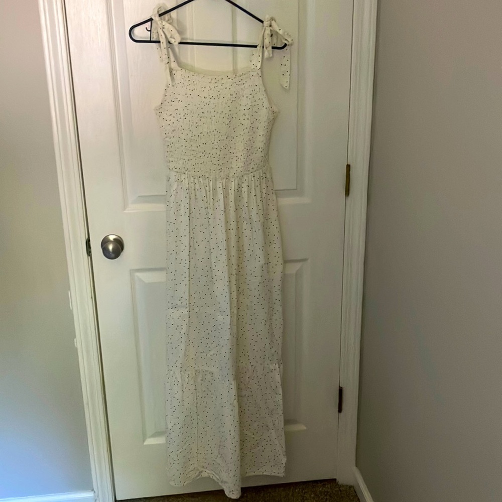 H&M cotton maxi dress small